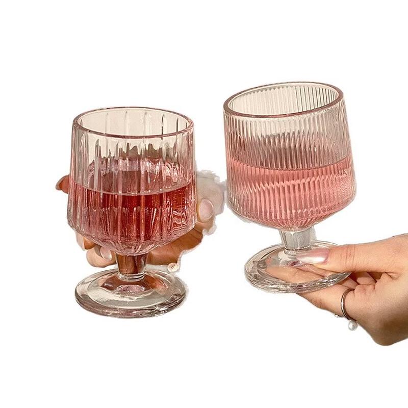 LISM Striped Short-Stem Sake Glass