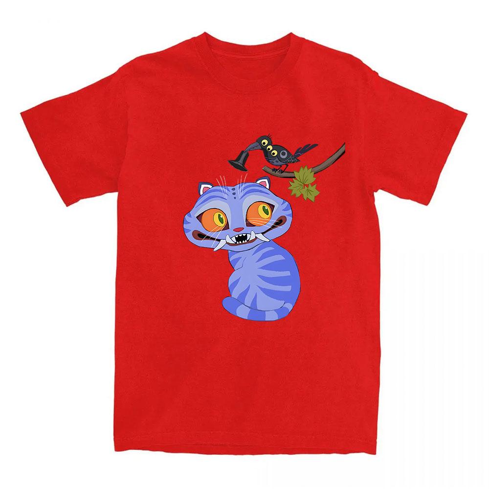 საძა ბოის კომფორტ კოლორსის მაისური KPop დემონი მონადირეების პრინტით მაისური ზაფხულის მოკლემკლავიანი ბამბის მაისური მოდური ქალის მამაკაცის ტანსაცმელი