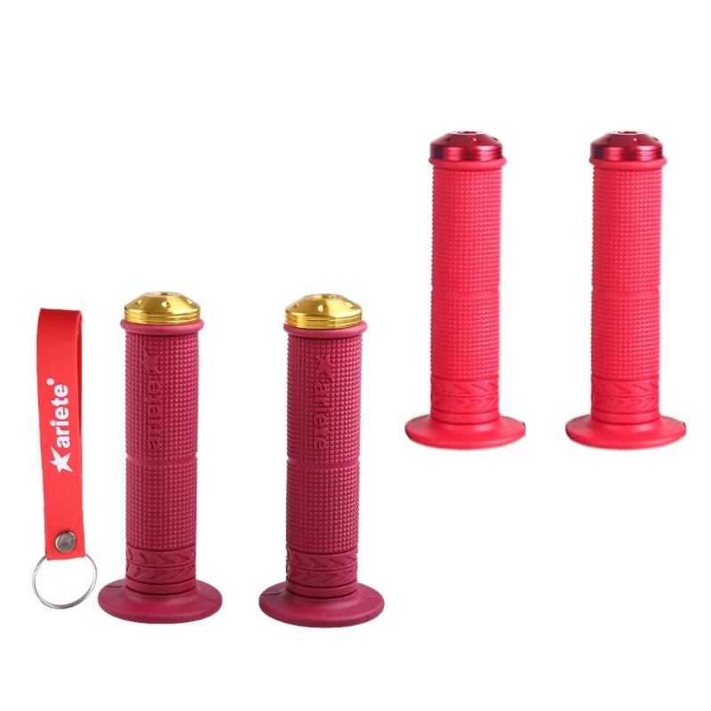Scootor Motorcycle 7/8" 22mm Handlebar Hand Grips Rubber Handle Bar Comfortable
