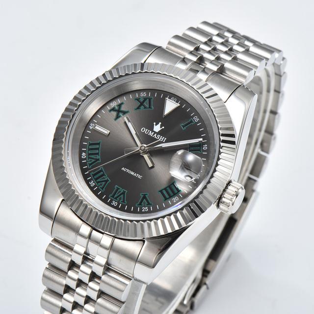 

Часы NH35 с механизмом 36 мм Деловые часы Часы для плавания и дайвинга в сборе оранжевый