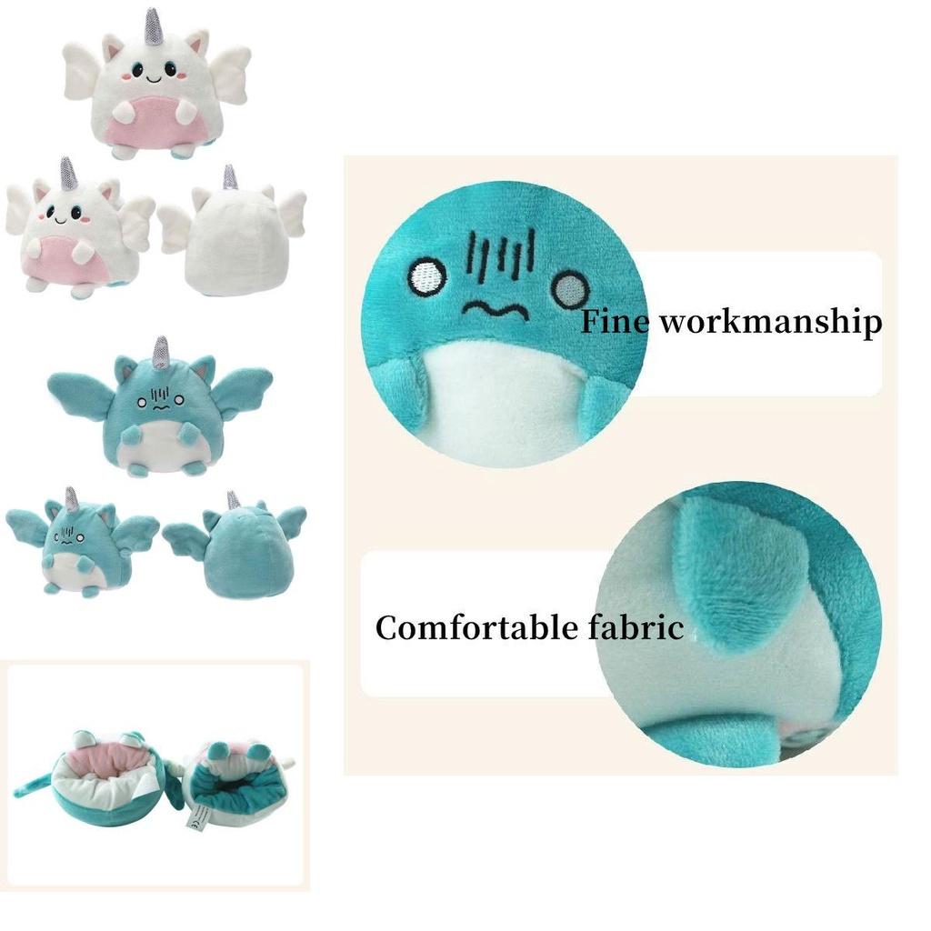 Squishmallows Wende-Doppelseitiges Engelsgesicht Wechselbares Plüschtier