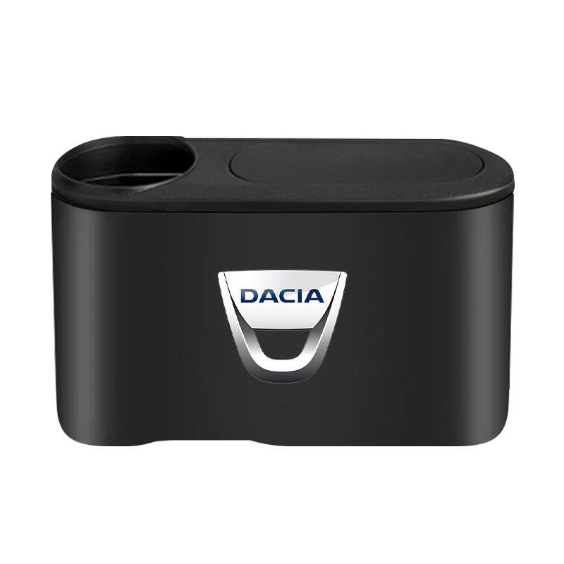 Trash Can Auto Emblem Garbage Box Bin Storage Car Accessories For Renault Dacia Megane 2 3 Duster Logan Clio 4 Laguna Sandero Scenic