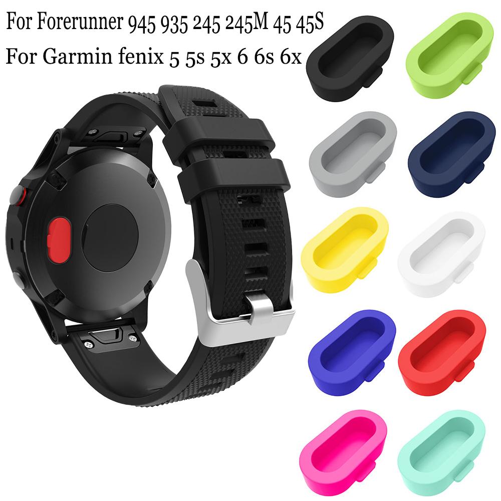 20 Tappi Antipolvere In Silicone Per Orologi Garmin | Compatibili Con Fenix 5/5S/5X, Vivoactive 3, Forerunner 945 E Altri | Kit 10 Colori (2 Pezzi Per Colore) Per Porta Di Ricarica
