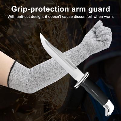 Pair Pet Handling Gloves Bite Resistant Arm And Scratch Sleeves for Grooming Veterinary Use Flexible