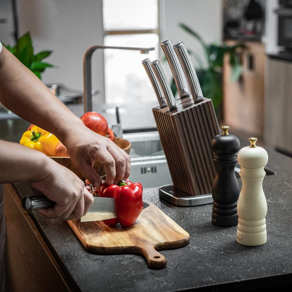 Cutting Acacia Kitchen Large Cutting Cutting Board with Natural Environmentally Wooden Kitchen Lunch Bread Cutting Steak Outdoor x 19 x Board, Wood,