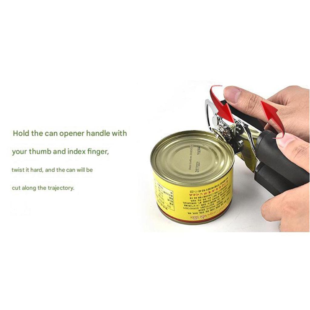 Can Opener Kitchen Gadget Can Multi-function Lid Opener