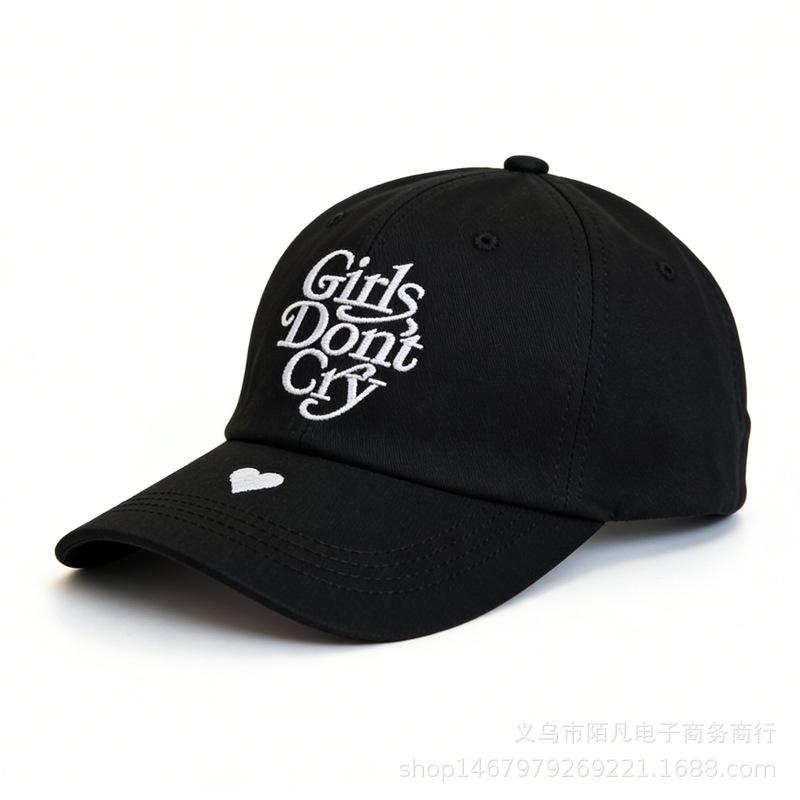 Spring and summer new letter embroidered baseball cap men's and women's fashion versatile trend sun hat travel sun protection cap