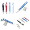 Tournevis manuel 8-en-1 Type stylo Portable Multi-spécifications Avec tête de tournevis magnétique Outil de tournevis Tête de tournevis haute densité