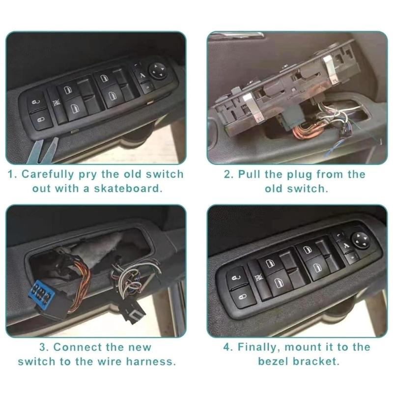 Power Window Height Adjuster Glass Elevating Device Control On Off Push Button 2118210951 2118213579 for E350 E500 E550