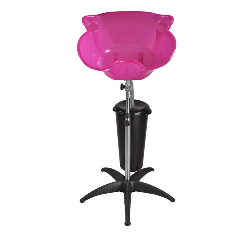Lavatesta per Parrucchiere Lavatesta Seduto Portatile Verticale Mobile per Lavaggio Capelli