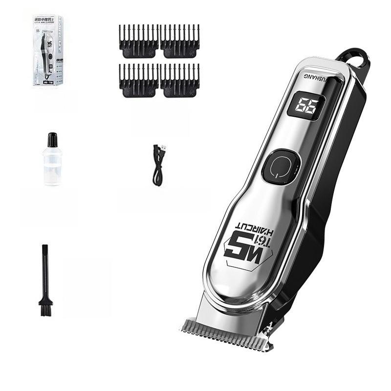 Cichy zestaw do strzyżenia włosów dla niemowląt - Bezpieczny trymer, Cichy dla noworodków, Zaokrąglone ostrza, Akumulatorowy, Bezbolesne i bezstresowe strzyżenie w domu dla dzieci