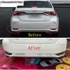 Rear Tail Trunk Fog Lights Lamps Frame Decoration Cover Trim For Toyota Corolla E210  - 2025 ABS Chrome Accessories Exterior