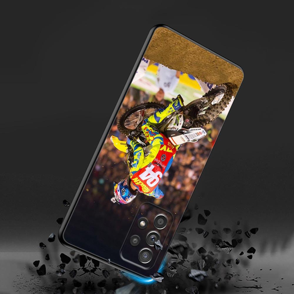 Motorbike Moto Cross Dirtbikes Phone Case For Samsung Galaxy A57 A56 A37 A55 A36 A26 A54 A52 A35 A34 A25 A17 A16 A15 A07 Cover