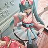 In Stock Original TENITOL New Tokyo Series Hatsune Miku Kimono Desktop Cute Anime Action Figure Toy Gift Model Collection