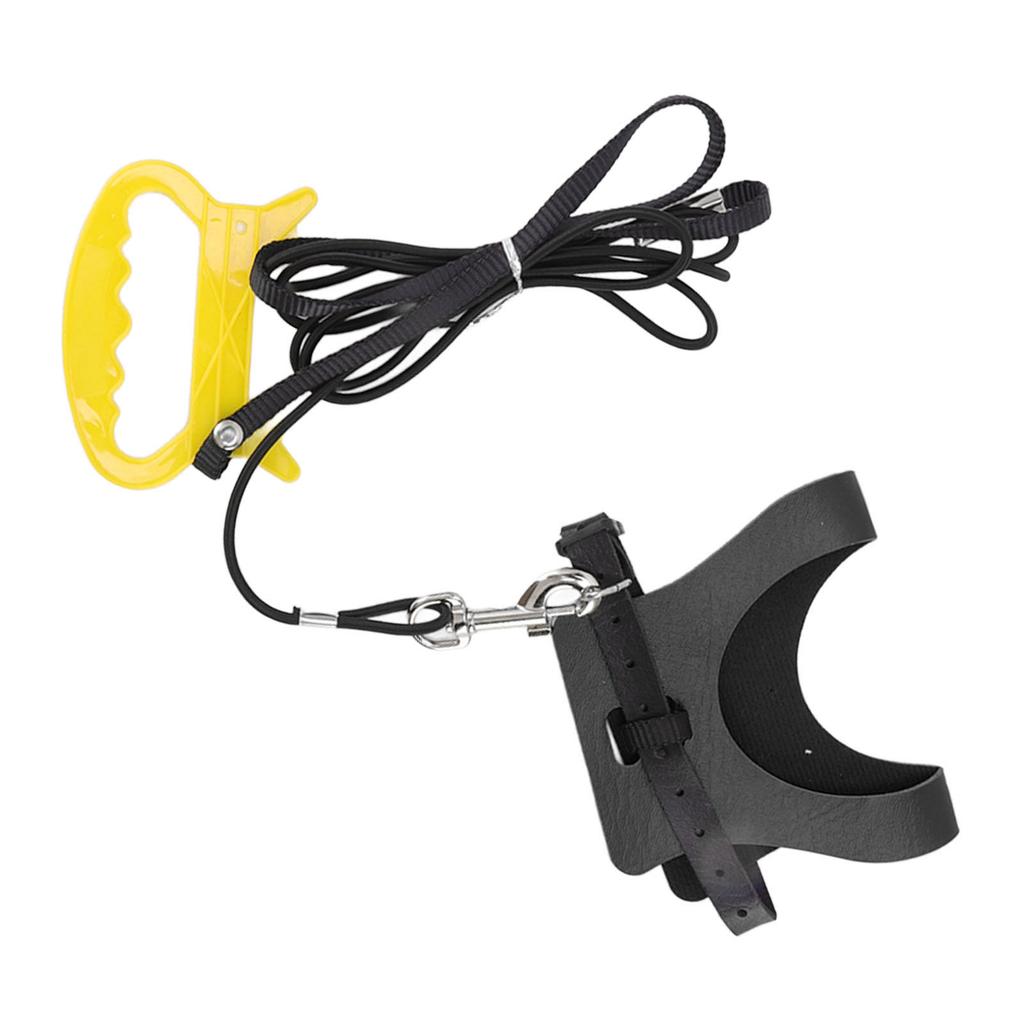 Bird Harness Leash Elastic Easy To Wear Portable Bird Traction Rope with Hook for Birds and s
