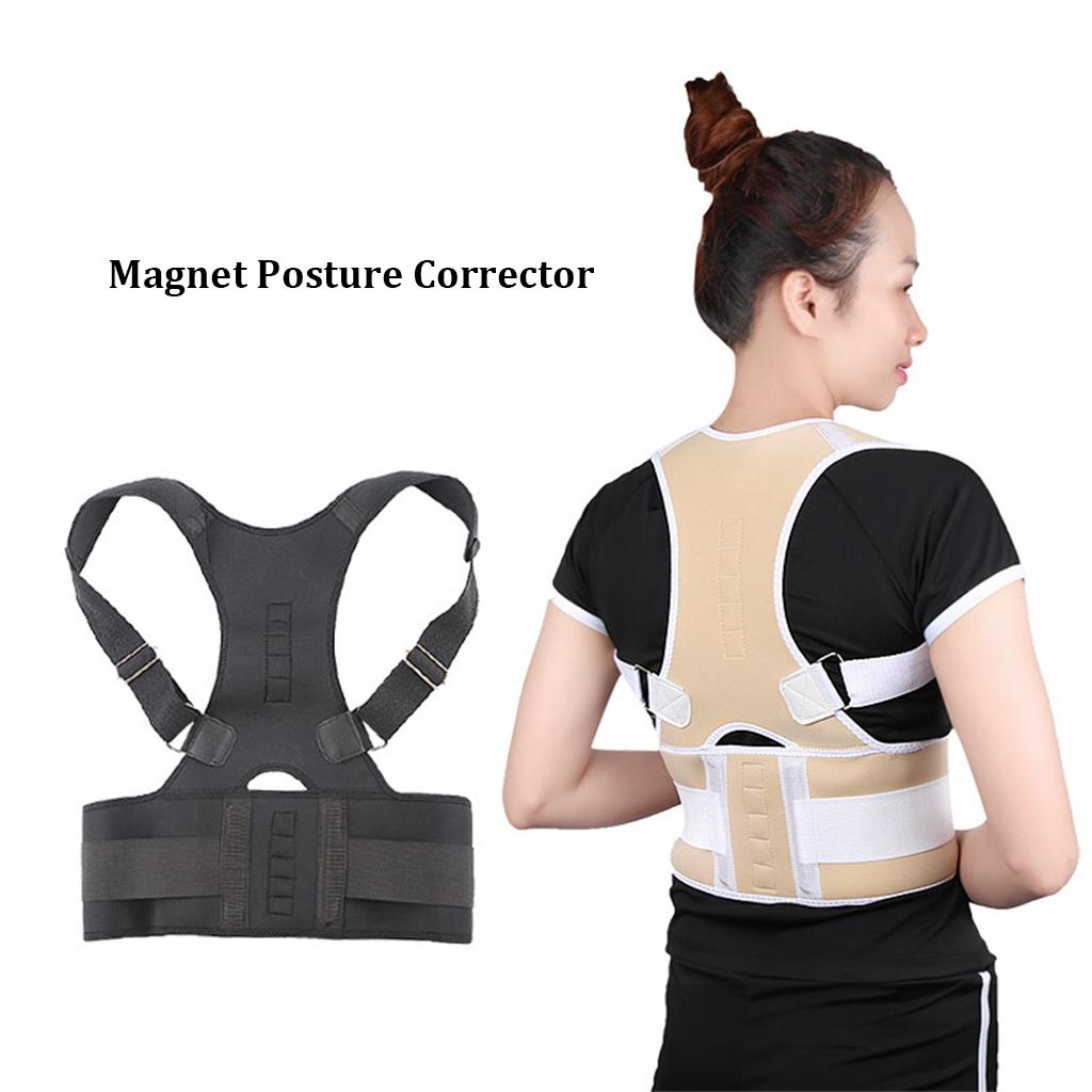 Back Support Belt,4Sizes Magnetic Back Shoulder Lumbar Corrector Support Posture Correction Belt for Lower Back Pain L Back Support Belt,4Sizes Magnetic Back Shoulder Lumbar Corrector Support Posture Correction Belt for Lower Back Pain L