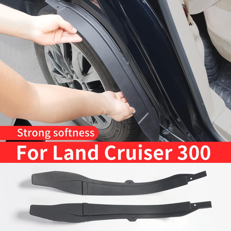 For 2021-2024 Toyota Land Cruiser 300 LC300 Rear Wheel Fender Lining Door Gap Fender Accessories Parts 2022 2023 ZX VXR GX GXR