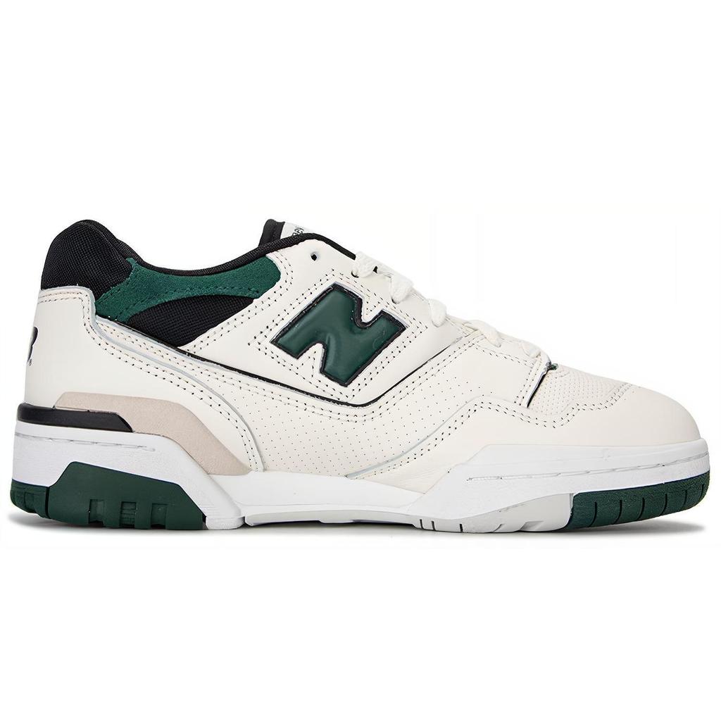 New Balance 550 Sea Salt Pine Green Unisex Sneakers Biały Czarny BB550VTC