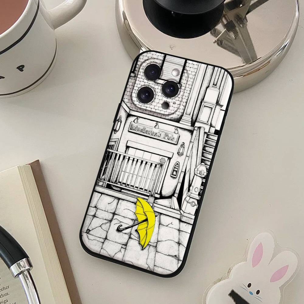 How I Met Your Mother Phone Case For IPhone 17 16 15 14 13 12 11 X XR XS Plus Pro Max Mini Soft Black Cover