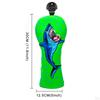 Fashion Golf Club Head Cover Interchangeable No. Tag Waterproof Case Fleece 3 5 UT Headcover Men