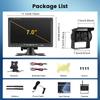 Hodozzy Wireless Backup Camera System HD Rear View Monitor with Blind Spot Super Night 1080P IP68 Waterproof Wireless Rear View Camera Wireless for