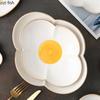 Sunflower Ceramic Tableware Dining Plate Sauce Dish Rice Bowl Salad Bowls Soup Plate Breakfast Bowl Fish Dish Steak Plates Tray