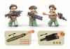 Sluban 314Pcs Army Oef M1Xs Main Battle Tanks Construction Blocks Kit Military Model Blocks Educational Toy Sets For Kids