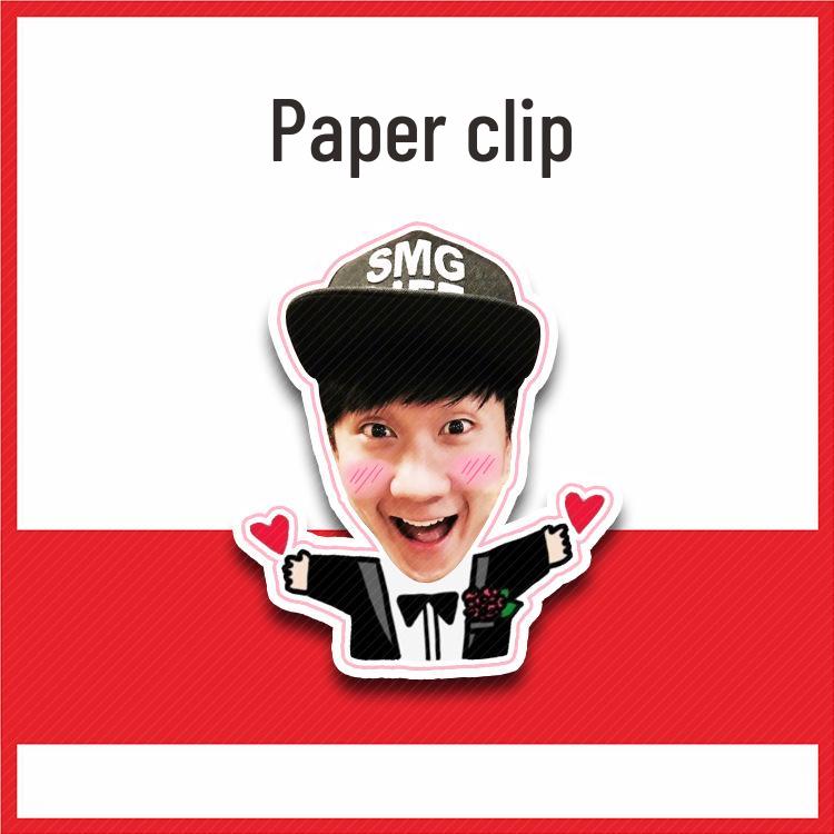 JJ Lin Decorative Corner Clips: Funny Test Paper, Photo & Binder Clips in Simple PP Ins Style