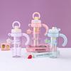 2-Way Drinking Ring Handle Ice Tumbler Leakproof Insulated Cup For Home Outdoor Travel
