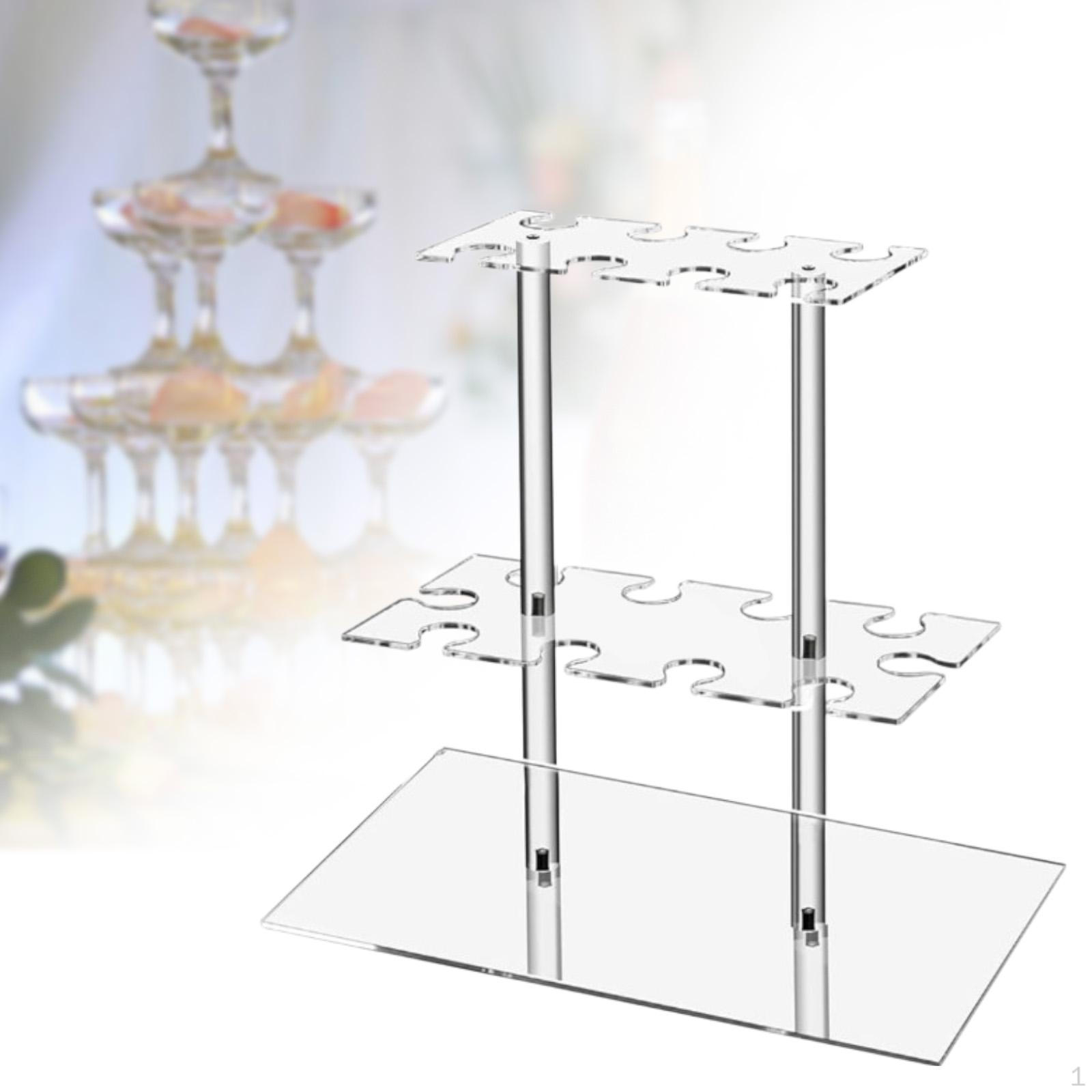 

Акриловая подставка для винных бокалов со съемным держателем для бокалов для шампанского События Style A