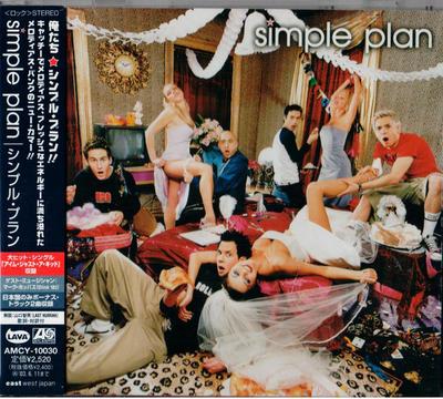 CD SIMPLE PLAN  No Pads No Helmet Just Balls AMCY10030 Lava Atlantic 2002 Japan ObiRock Used
