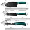 Outdoor Cooking Essentials Set: Picnic Knife, Camping Spatula & Storage Bag for Kitchenware & Vegetables