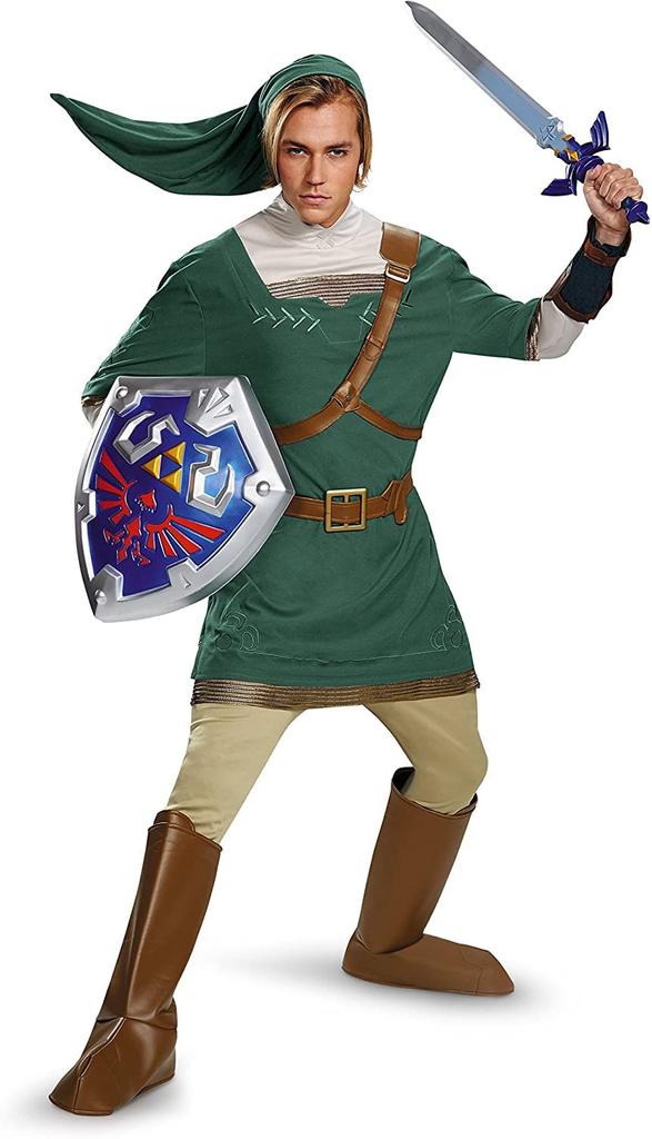 Disguise The Legend of Zelda Link Shield Halloween Shield Cosplay Event Party Zelda Video Game [Item]