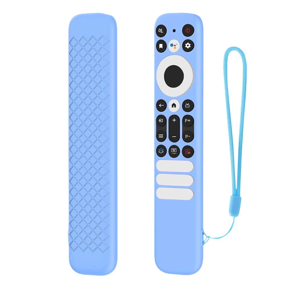 Silicone Protective Case for TCL RC902V Remote Control Smart TV Protective Cover Sleeve For TCL-RC802NU1 Full Package Protective