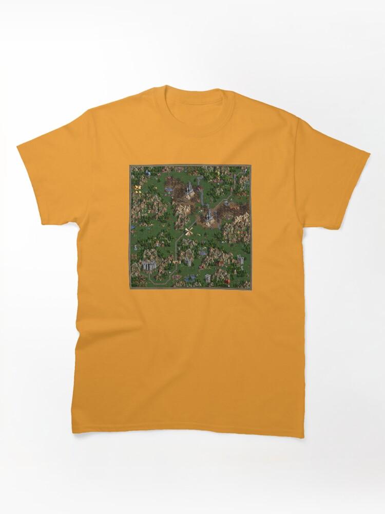 Command & Conquer Heroes Of Might And Magic III Map Classic T-Shirt