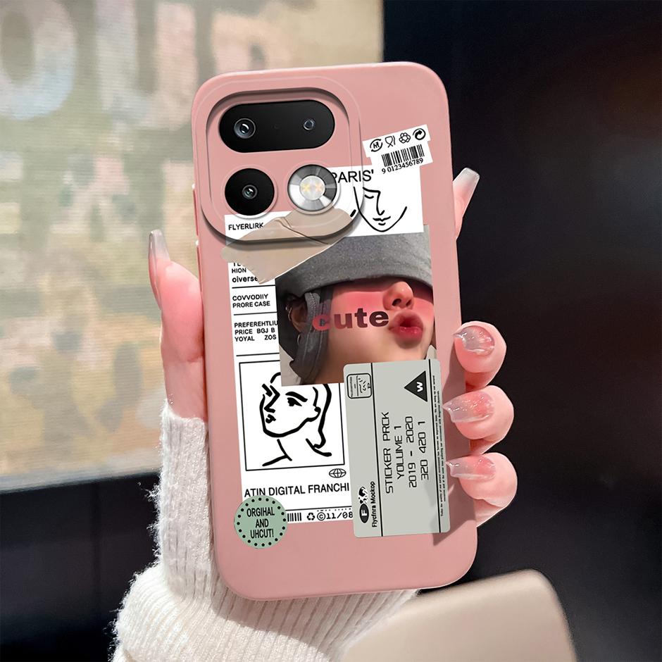 Phone Case For OPPO Realme 16 Pro 16 Pro Plus Love Heart Butterfly Dustproof Minimalist Phone Protector For Realme16Pro+ Capinha
