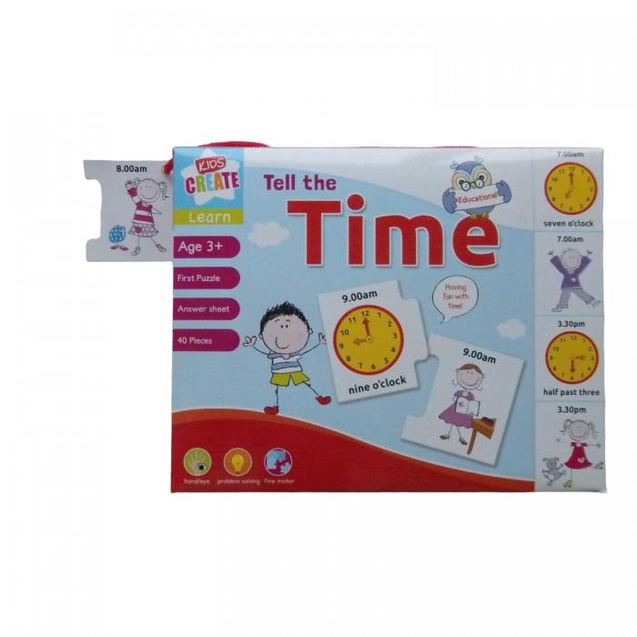 Kids Create Tell The Time Jigsaw Puzzle