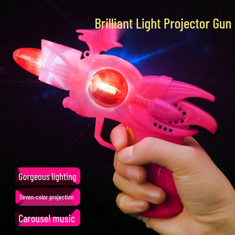 Flashing Light-Up Electric Toy Gun with Sound for Kids No Limit