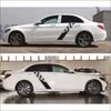 130 X 24cm Universal Raceing Style Car Door Stickers Vinyl Decals Car Both Sides