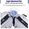 New Adjustable Angle Height Knee Ankle Foot Brace Thigh Knee Joint Foot Support Fixator Fitness Ligament Protector