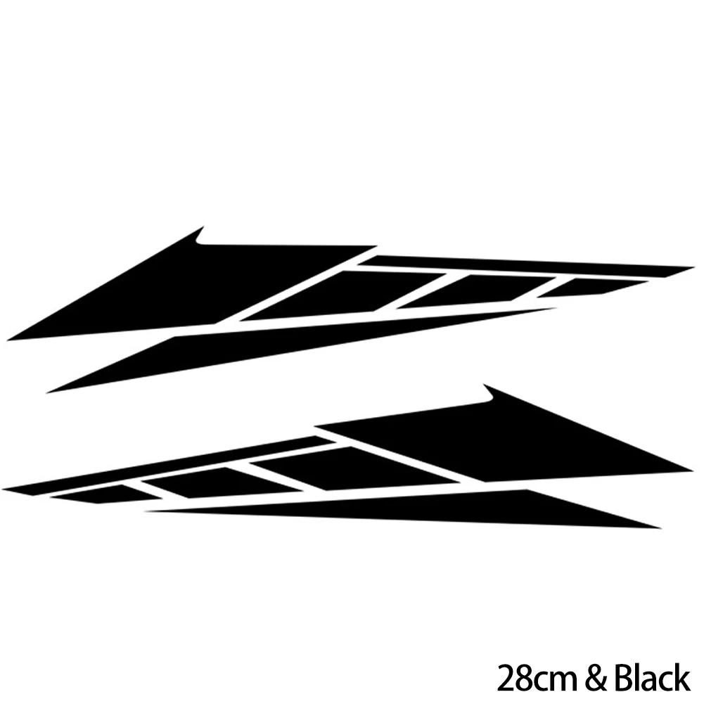Nuovi 2 Pezzi Adesivi Moto PVC Adesivi Riflettenti 20cm/28cm Accessori Per Decorazione Bauletto Scooter Moto Ornamentale