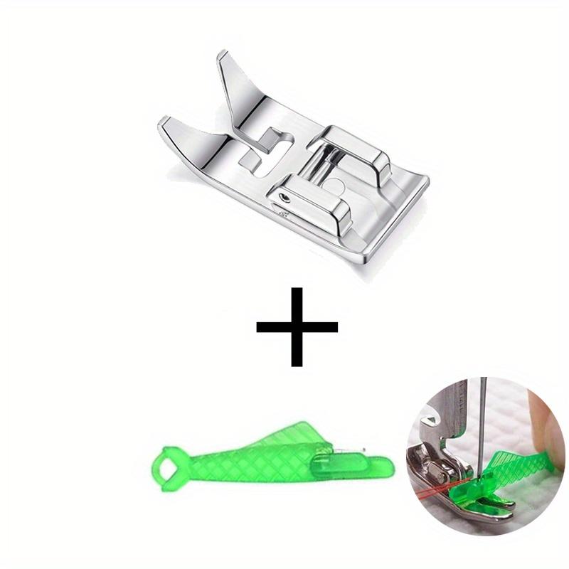 1/3/5Pcs Universal Sewing Presser Foot, Straight Stitch & Zig Zag Foot with Needle Threader for Low Shank Domestic Machines