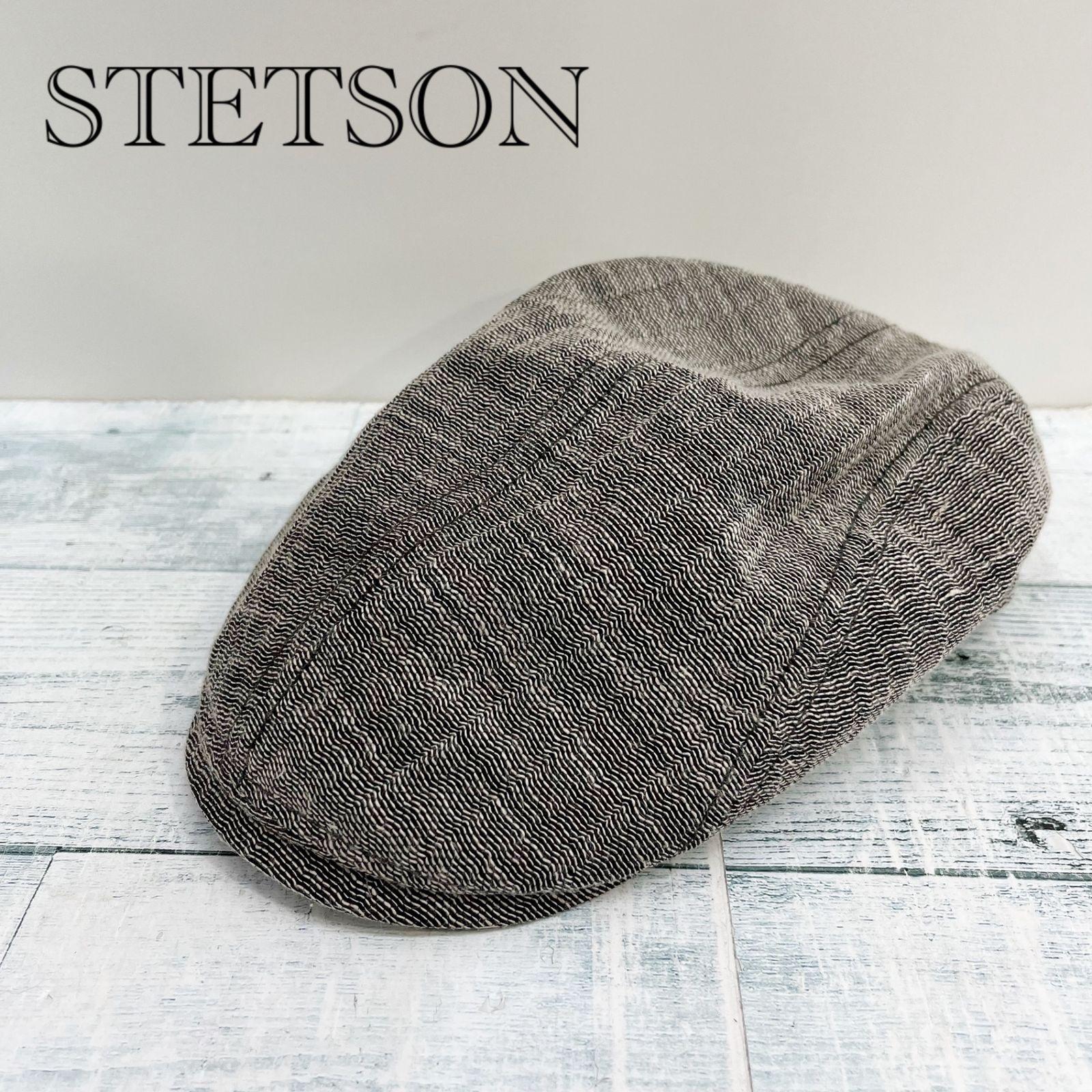 Used STETSON Hunting Cap M 56.5cm Made in Japan Hat Mesh _208