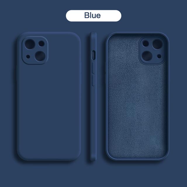 Original Official Silicone Case For Iphone 11 13 Pro X Xr Xs Case For Iphone 12 Pro Max 7 8 Plus Se 2020 Cover Cases