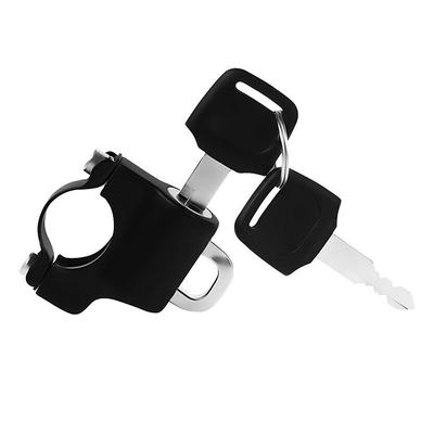 Manubrio con lucchetto per casco moto Tubo da 7/8 "22-28mm Antifurto per moto di sicurezza