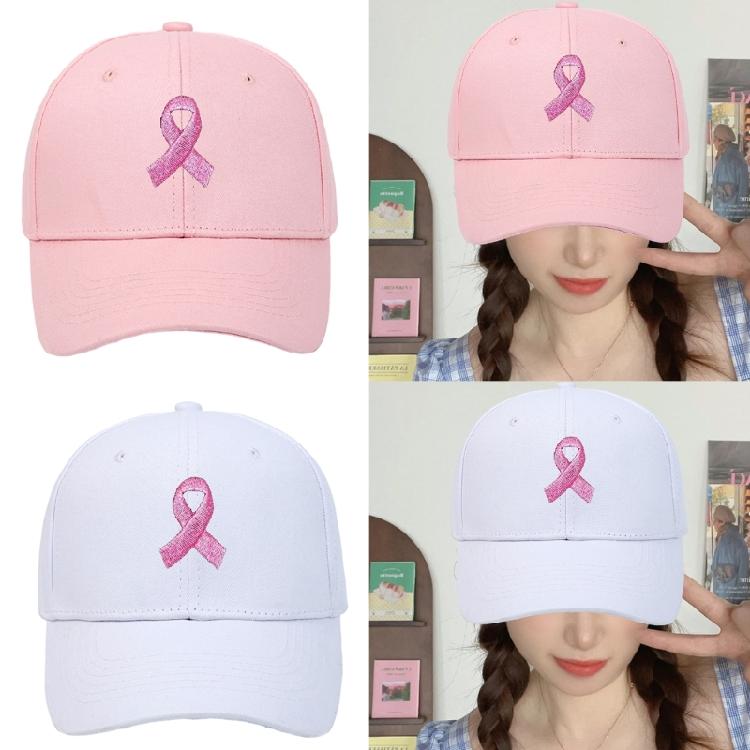 Adjustable Baseball Sun Hat Women Men Unisex Awareness Cap for Charity Event