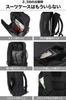 Evoon Travel Backpack 2.0, Men's Business Backpack, 40L Large Capacity, Expandable Capacity, Water-Repellent, USB Charging, Fits 15.6-inch Laptop