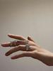 New Spine Bone Ring New Gothic Style Men's And Women's Jewelry Party Gift