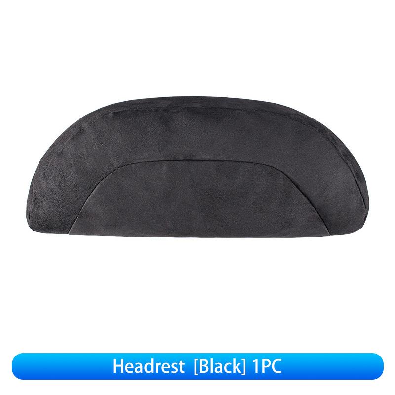 For Tesla Model 3/Y Car Neck Pillow Memory Cotton Protective Lumbar Support Backrest Relieves Pressure Car Headrest Accessories