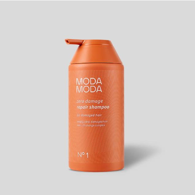 MODAMODA Zero Damage Repair Shampoo 500g Nourishing & Strengthening Hair Repair Shampoo 1 ea